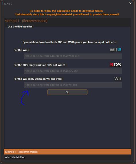 Obtaining your Game <strong>Keys</strong>: Download Tik2SD and place it in your SD:wiiuapps folder, run the homebrew and select the option to either dump the <strong>key</strong>. . How to add title key cemu